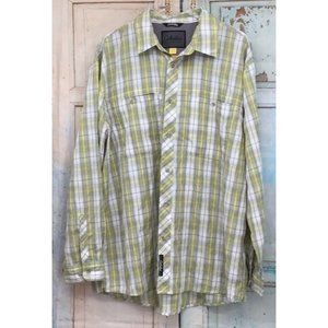 Cabela's No Fly Zone, Ripstop, Long Sleeve, Shirt for Men  XL Yellow, Gray   She